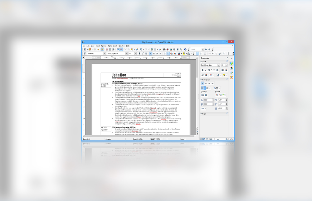 OpenOffice Writer