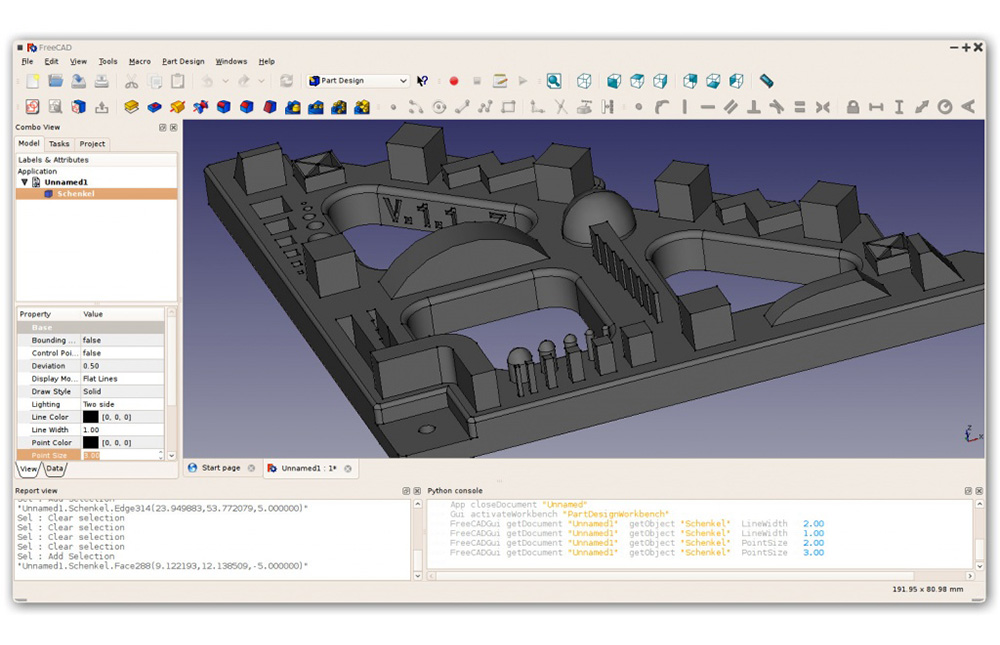Katı Cisim Modelleme - FreeCAD